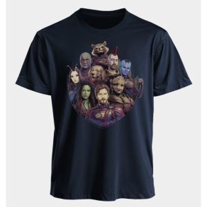 Áo Thun Ngắn Tay Marvel Guardians Of The Galaxy Dành Cho Nam Và Nữ Xuân/Hè/Mùa Thu Thể Thao Thể Dục Thông Thường Thoáng Khí Hút Ẩm Chống Nắng Hỗn Hợp Cotton/polyester