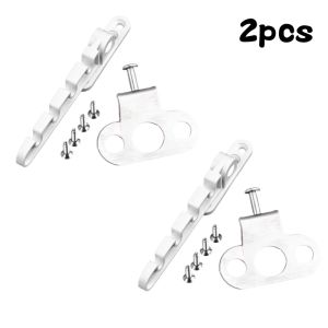 New 4Pcs Window LimiterLatch Position Stopper Casement Wind Brace Home Security Door Windows Sash Lock Child Safety Protection