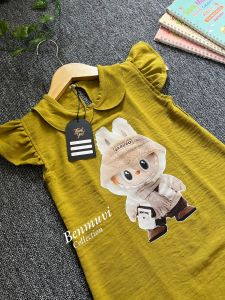 DRESS LABUBU VIRAL Dres Anak Perempuan 1-10thn Terbaru