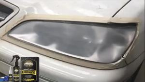 RAYHONG | Professional Headlight Restorer Kit Lens Clear Polish Headlamp Protection Long Lasting Clarity Auto Detailing Set Carcare