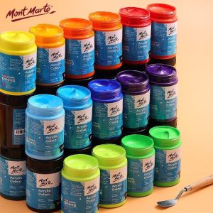 Màu Acrylic Mont Marte Signature 300ml Full Màu – Màu Vẽ Acrylic Cao Cấp Vẽ Trên Mọi Chất Liệu