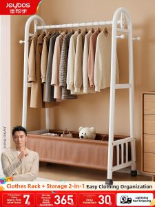Joybos | Clothing Organizer Mobile Standing Coat Rack