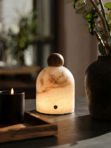 OsgonA | New Model 26 Year Natural Marble Atmosphere Lamp Desk Decoration Light