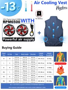 Air Cooling Vest Men Dual Fans USB Stand Collar Summer Work Sleeveless Waistcoat 3 Colors Outdoor Fishing Cooling Jacket