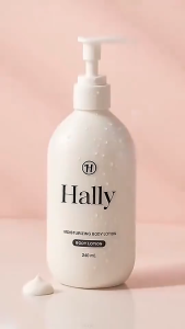 250ml Hally 100% Authentic Original Whitening Body Lotion Nicotinamide Body Lotion for Deep