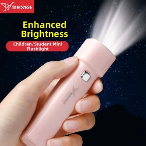 Portable Eye-protection Night-lighting Home Use Strong Light Flashlight