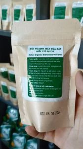 Bột Vệ Sinh Máy Rửa Bát Satos Hàng Chính Hãng Không Mùi An Toàn Không Chứa Chất Gây Hại