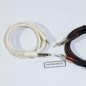 Cáp 3.5 ly ra 6 ly dài 1.5m / 1.8m / 3m (Chuẩn 6 ly Mono / Stereo (Cáp 3.5mm ra 6.0mm))