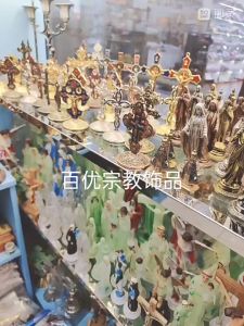 Kalung Rosario Wangi Kayu Harum Katolik Wadah Bundar Bening Rosario Kalung