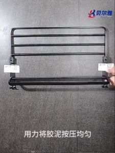 Bathroom Shelf Toilet Rack Accessories Gold Corner Shelve Towel Hang Kitchen Wall Dinding Shampoo Rak Bilik Mandi F38