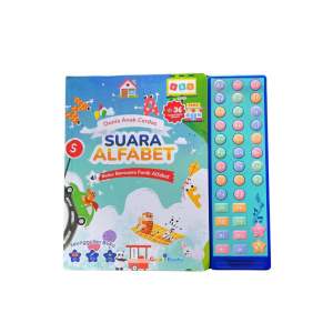 Gulalibooks: Soundbook Suara Alfabetku / Buku elektronik bersuara anak-anak / Buku belajar huruf