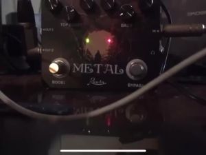 Rowin LTL-03 Metal 2.0 Version Guitar Effect Pedal With Traditional Metal Sounds Super Distortion Sound & Headphone True Bypass