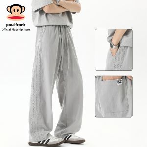 Paul Frank | Breathable and Quick-Drying Ice Silk Loose Casual Long Pants