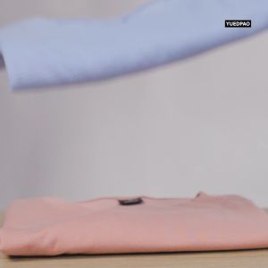 Yuedpao Ultrasoft Non-Iron [ใหม่ล่าสุด] เสื้อยืดคอกลมสีพื้น ไม่ย้วย ไม่หด ไม่ต้องรีด ผ้านุ่ม ไม่ขึ้นขุย Set Dry Leaf