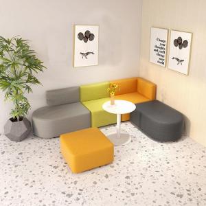 MEISITEKEKE | Modern Corner Reception Sofa For Office Lounge Training Hall Waiting Area