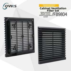 QVKS | Black Ventilation and Filtration Mesh for Cabinets