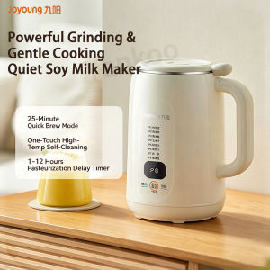 【Malaysia Stock】2026 New Joyoung Soybean Milk Maker DJ08X-D215 400-800mL 304 Stainless Steel Inner Pot Pasteurization Appointment Fine Grinding One-Touch Self-Cleaning