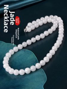 LINGFEI | Natural Golden Silk Jade Necklace