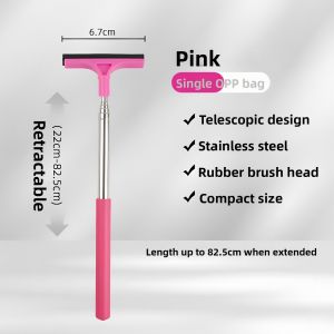 Retractable Silicone Window Squeegee