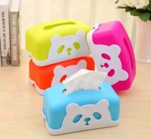 Tempat Tisu Panda / Kotak Tissue Panda / Wadah Tisu