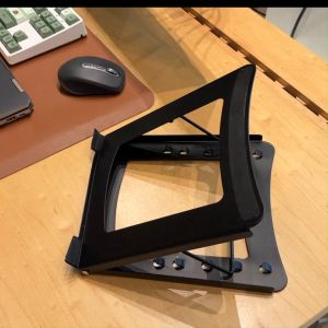 EverDesk Adjustable Laptop Stand - 5 height Lightweight Foldable Portable with Non-Slip Rubber Base