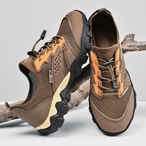 Breathable Hollow Mesh Hiking Shoes