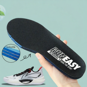 RUNEASY | Men Lightweight Cushioning Breathable Low Cut Shoe Insoles