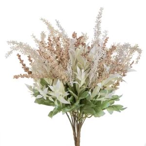 Artificial Lavender Gypsophila Flowers Plants Wedding Bouquets Outdoor Yard Party Holiday Indoor Table Vase Windowsill DIY Decor