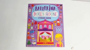 Ballerina Dolls House Sticker Book To Decorate Theatre With 100+ Stickers For Kids