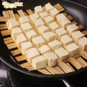 Nan tre tiệt trùng làm Đậu hủ lông