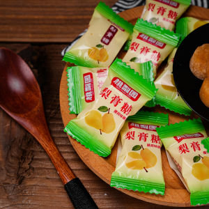 Chongqing Peach Garden Pear Syrup Sugar Mint Candy Small Package Sand Board Sugar Casual Portable Snacks Bulk Hard Candy
