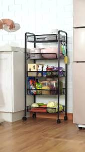 Multilayer Storage Multifunctional Trolley