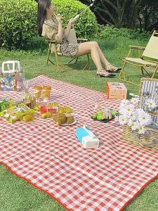 Waterproof Outdoor Picnic Mat Oxford Foldable Camping Mat Beach Travel Portable Picnic Rug
