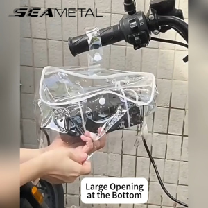 SEAMETAL Ebike Charger Rain Cover Foldable Storage Pouch Heat Vent Dust Shield Design