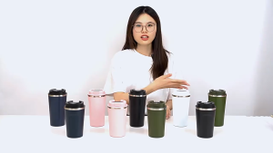 แก้วเก็บความเย็น แก้วเก็บอุณหภูมิ แก้วเก็บความร้อน-เย็น แก้วสแตนเลส304 เก็บความร้อนเก็บความเย็น 510ML/COFFEE