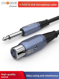 Choseal | Connector Cable 6.5mm to XLR Female