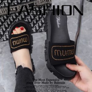 รองเท้า KDAShop Hot Sale 🔥 รองเท้าส้นตึก สายคาดแต่งลาย 2 สี เลือก ใส่ออกงาน ไม่ตำความ คุณผู้หญิงสวยๆ 💖