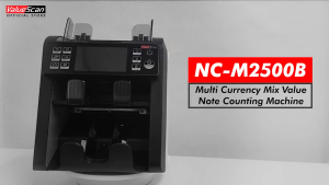 VS NC-M-25OOB Mix Value Double Pocket Bank Note Counting Machine / 2026 New 25OO B Money Counter M2500B