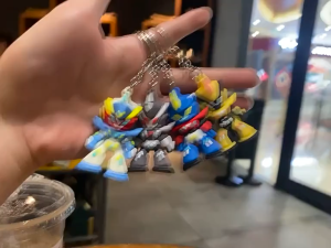 Cartoon Transformers Keychain Rubber Keychain Can Be Used As A Handbag Keychain Accessories Cute Gift
