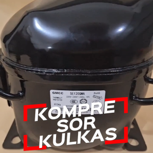 CKS2 KOMPRESOR KULKAS 1/2 / COMPRESOR KULKAS GMCC SE120QMA 1/2PK 134 (HARGA+PACKING KAYU)