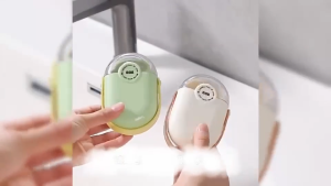 JS SHOP 1pcs Luxury Soap Tray for Travel Portable Soap Box with Drain Hole Soap Storage Box for Bathroom