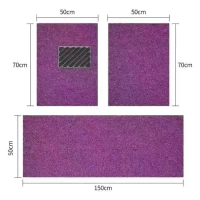 KELAJI | Universal Self-Cut Easy Clean Waterproof Thick Car Floor Mat