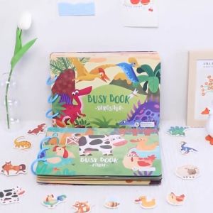 Kids Busy Book / Quiet Book / Educational Toys for Kids / Kids Goodie Bag Gifts / Children Day Gift / Christmas Gift