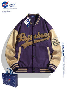 แจ็คเก็ตเบสบอลผู้ชาย แจ็คเก็ตหนังกลับปักลายร่วมสมัย แจ็คเก็ตฤดูใบไม้ผลิและฤดูใบไม้ร่วง แจ็คเก็ตผู้ชาย แจ็คเก็ตผู้ชาย