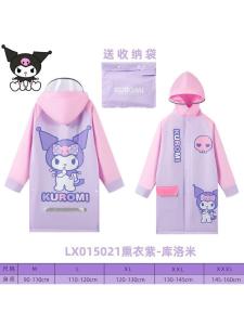 Cute Cartoon Pattern Raincoat with Backpack Holder for Girls 3-10 Years Old Primary School Students Going to School Cool