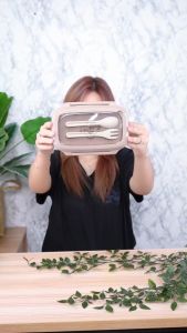 BONBOX Lunch Box 1200ml Tempat Makanan Anak Sekolah Lunchbox Makan Lengkap Bekal AntiTumpah BTE30611