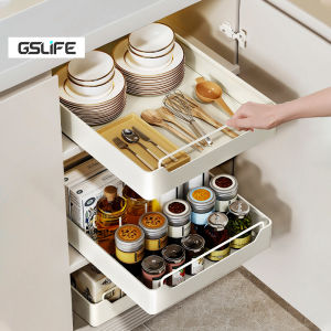 GS Life Under Sink Organizer Rack & Kitchen Storage Solutions