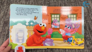 [SG] Sesame Street: Lets Go Potty Elmo! Toilet Hygiene / Hardcover /Baby Toddler Children Education Book (Studio Fun)