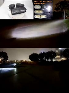 Led motorcycle headlights Fog Spotlight headlights 12W/18W/24W electric car headlights waterproof locomotive LED lights general