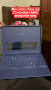 Bao da bàn phím Logi cho ipad gen 789 - hàng chính hãng